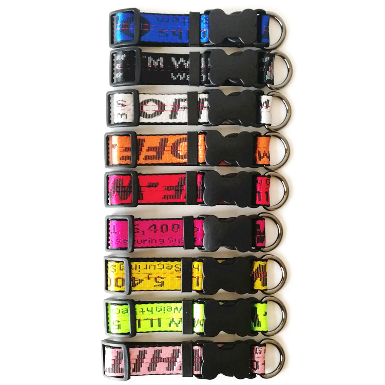free shipping Nylon Collars Leashes Set Designer Harness Lesh Safety Belt for Small Medium Big Dogs Golden Retriever French Bulldog Pug Cool Outdoor P