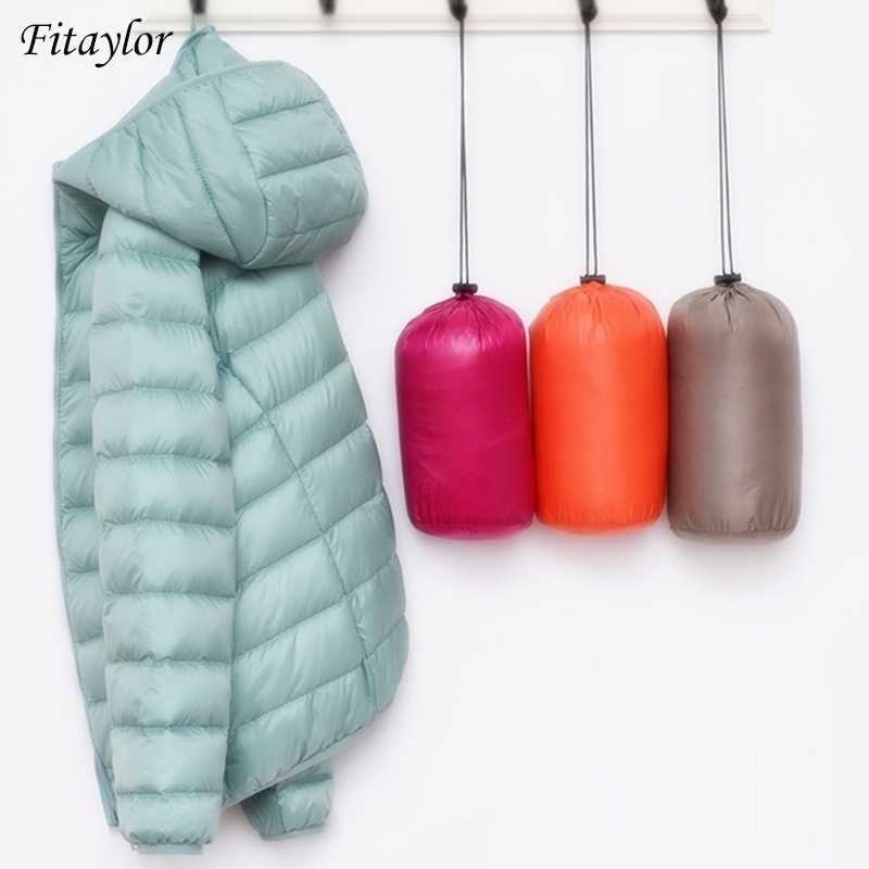 Fitaylor Women Ultra Light Duck Down Jackets New Winter Hooded Coat Long Sleeve Warm Slim 4XL Plus Size Jacket Outwear 201019, Beige
Fitaylor Women Ultra Light Duck Down Jackets New Winter Hooded Coat Long Sleeve Warm Slim 4XL Plus Size Jacket Outwear 201019, Beige