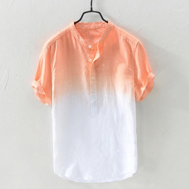 Summer Men's Cool And Thin Breathable Collar Hanging Dyed Gradient Cotton Shirt L50211, Blue
Summer Men's Cool And Thin Breathable Collar Hanging Dyed Gradient Cotton Shirt L50211, Blue