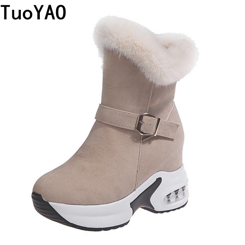 Warm Plush Winter Boots Chunky Sneakers Ankle Boots Women Shoes Woman Buckle Zipper Black Thick Sole Platform Shoes Plus Size 40
Warm Plush Winter Boots Chunky Sneakers Ankle Boots Women Shoes Woman Buckle Zipper Black Thick Sole Platform Shoes Plus Size 40