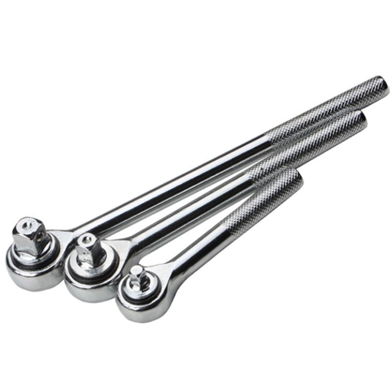 1/4" 3/8" 1/2" High Torque Ratchet Wrench for Socket Quick Release Square Head Spanner Socket Drive Hand Tools
1/4" 3/8" 1/2" High Torque Ratchet Wrench for Socket Quick Release Square Head Spanner Socket Drive Hand Tools
