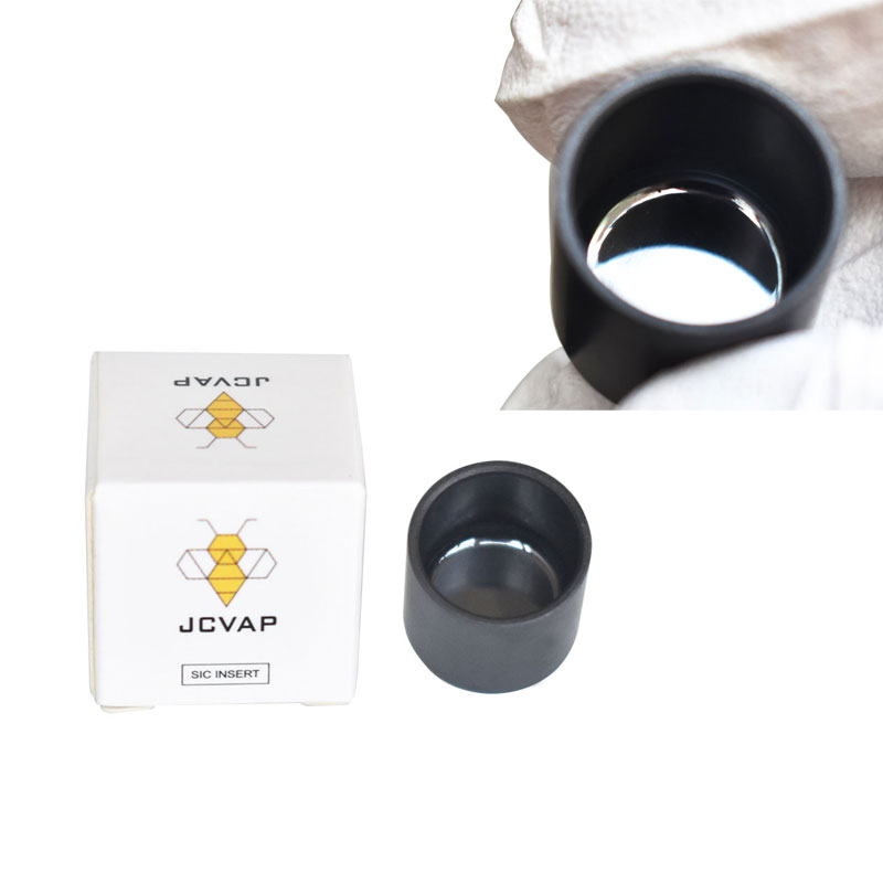 Polished SIC insert silicone carbide ceramic SIC V3 sic for Puffpeak No Chazz Atomizer Replacement Wax Vaporizer no dust bright Jcvap
Polished SIC insert silicone carbide ceramic SIC V3 sic for Puffpeak No Chazz Atomizer Replacement Wax Vaporizer no dust bright Jcvap