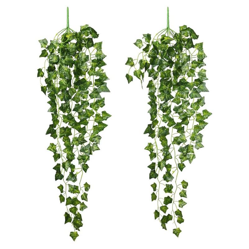 4 Pcs 85cm Artificial Ivy Hanging Vine Plant Leaves Garland for Christmas Wedding Party Garden Wall Decoration, Green
4 Pcs 85cm Artificial Ivy Hanging Vine Plant Leaves Garland for Christmas Wedding Party Garden Wall Decoration, Green