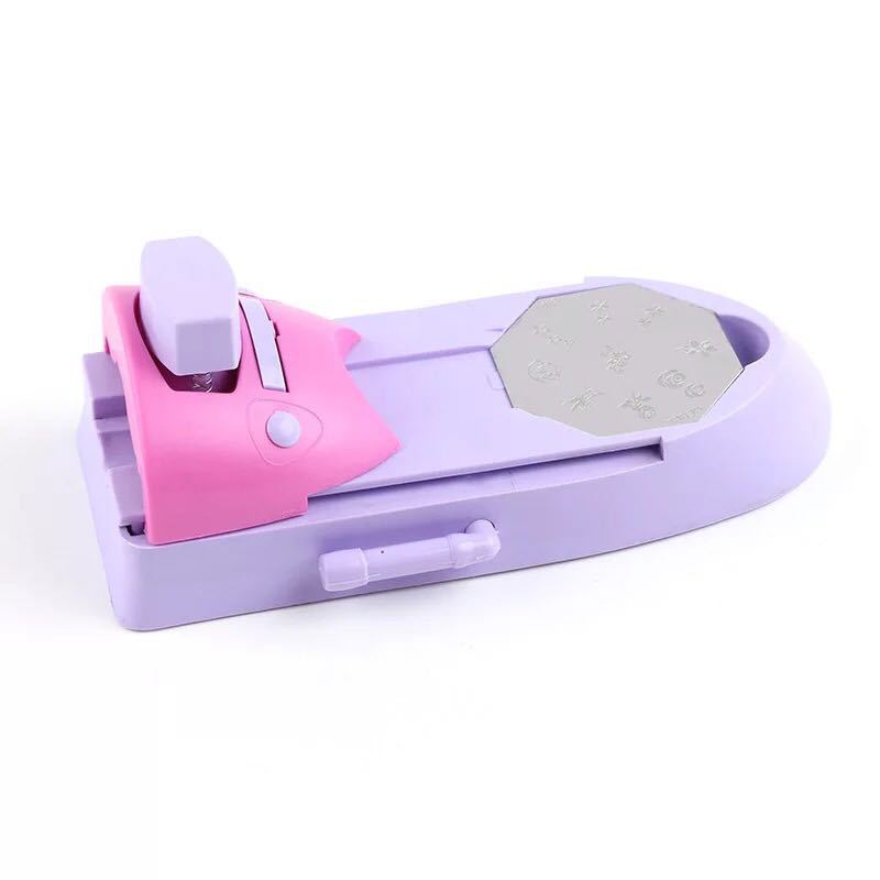 Nail Dryers Art Printer Machine DIY Portable Nail Stamping Manicure Tools with 6pcs Metal Stamp520