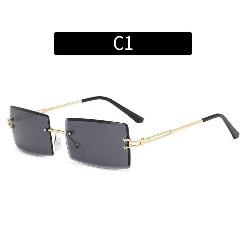 Rimless Trimming Sunglasses Woman Rectangle Glasses for Women Fashion Trend Cmaos Brand Designer 2021 Uv400 Polycarbonate Oculos
Rimless Trimming Sunglasses Woman Rectangle Glasses for Women Fashion Trend Cmaos Brand Designer 2021 Uv400 Polycarbonate Oculos