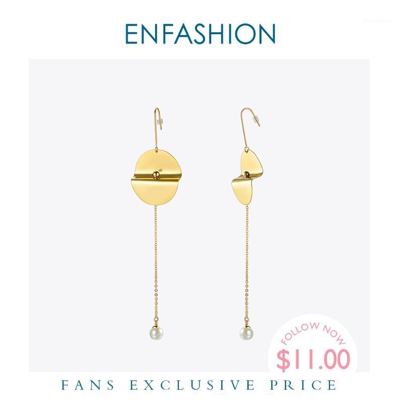 Enfashion Range Line Earrings Stainless steel Gold color Dangle Earrings for women Earings Fashion Jewelry Wholesale 1810561
Enfashion Range Line Earrings Stainless steel Gold color Dangle Earrings for women Earings Fashion Jewelry Wholesale 1810561