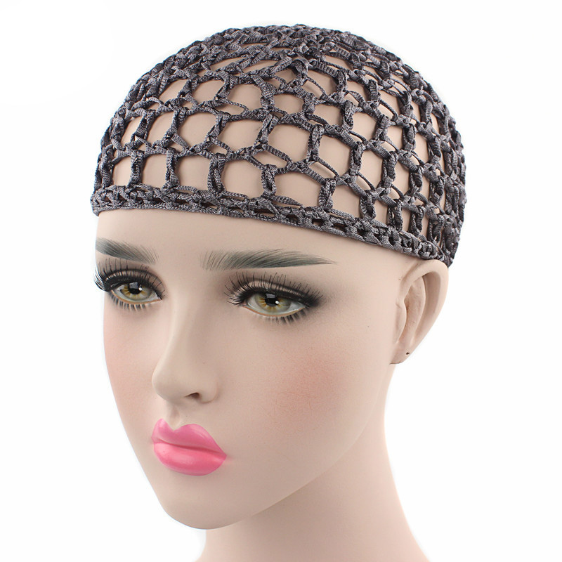 Hand-crocheted nightcaps Kufei hats Women's hair accessories Net pockets Hair nets Net caps 5 10 15 Pieces/lot