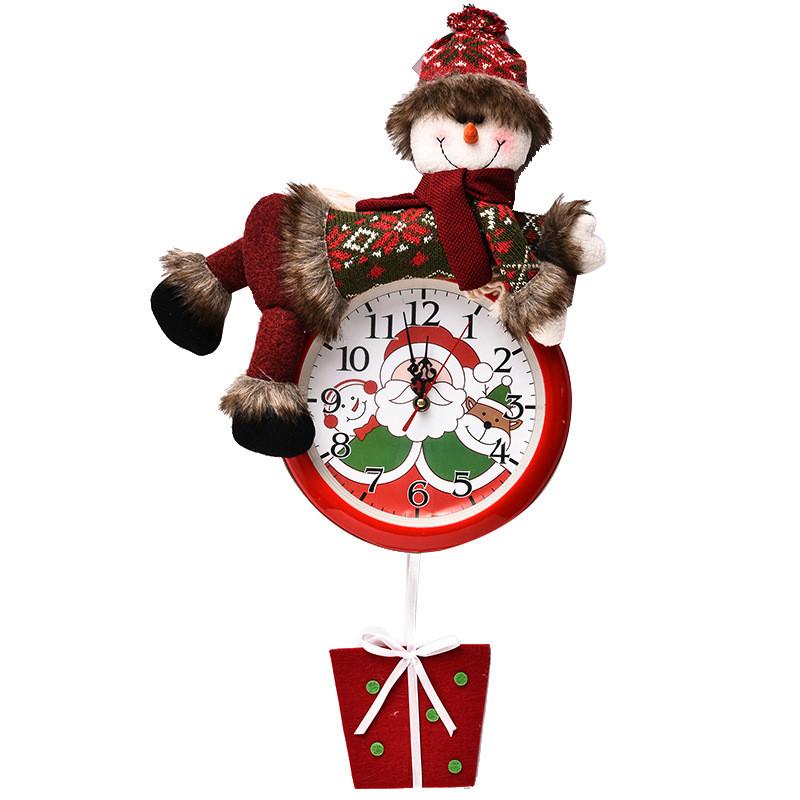 Hanging Clock Santa Claus Snowman for Christmas Wall Merry Xmas Home Restaurant Bedroom Clocks 2020 gifts
Hanging Clock Santa Claus Snowman for Christmas Wall Merry Xmas Home Restaurant Bedroom Clocks 2020 gifts
