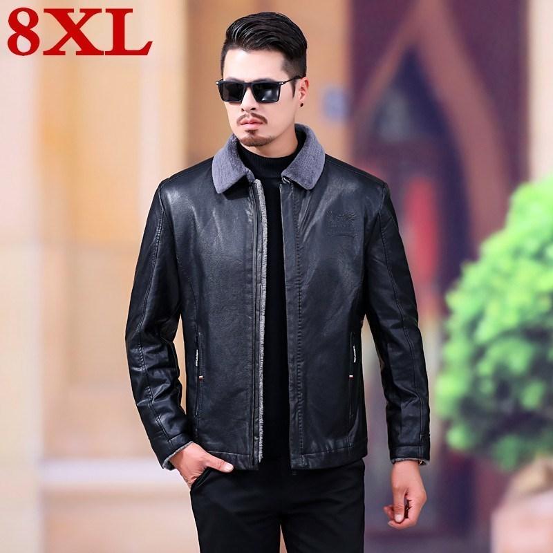 plus size 8XL Jacket For Men Fur Coat Men's Brand Wool Jacket Male Natural Leather Men Top Quality Casual Overcoat, Black
plus size 8XL Jacket For Men Fur Coat Men's Brand Wool Jacket Male Natural Leather Men Top Quality Casual Overcoat, Black