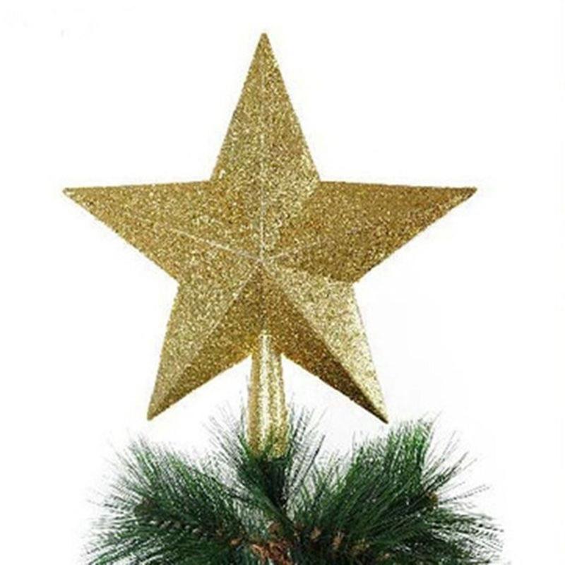 Glittering Star Christmas Tree Topper Shatter-Resistant Plastic Star Ornaments Christmas Tree Decoration Festive Decor
Glittering Star Christmas Tree Topper Shatter-Resistant Plastic Star Ornaments Christmas Tree Decoration Festive Decor