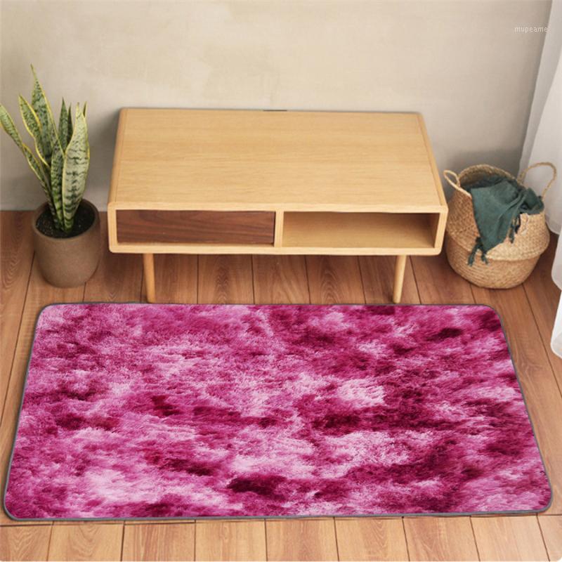 European long hair fashion bedroom rug bay window bedside mat washable personality carpet Nordic gradient living room carpet1
European long hair fashion bedroom rug bay window bedside mat washable personality carpet Nordic gradient living room carpet1