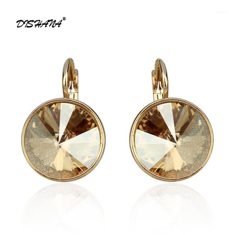 Dangle & Chandelier Dishana Women Earring With Stones Elegant Gold-Color 100% Austrian Crystals Jewelry Drop Earrings E00981
Dangle & Chandelier Dishana Women Earring With Stones Elegant Gold-Color 100% Austrian Crystals Jewelry Drop Earrings E00981