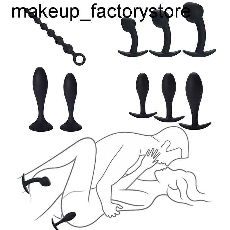 Massage Silicone Anal Plug Butt Butt Sex Toys pour Adult Hommes Femme Gay Débutant SM Couples Intitimes Biens Érotiques Petit Dildo Sex Shop Prod