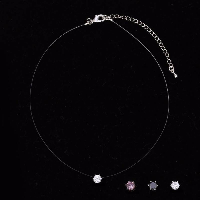 Transparen Line Crystal Choker Necklace Women Invisible Fish Chain With Real Zirconia Necklaces & Pendants Jewelry Gift Collier
Transparen Line Crystal Choker Necklace Women Invisible Fish Chain With Real Zirconia Necklaces & Pendants Jewelry Gift Collier