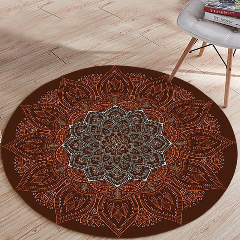 Bohemian Round Carpets For Living Room Ethnic Computer Chair Area Rug Persian Floor Mat Cloakroom Soft Carpet for Bedroom1
Bohemian Round Carpets For Living Room Ethnic Computer Chair Area Rug Persian Floor Mat Cloakroom Soft Carpet for Bedroom1