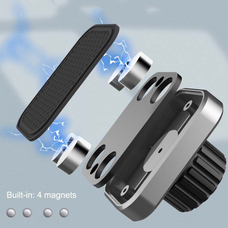 Magnetic Suction Car Cup Holder Phone Mount Adjustable Gooseneck Cell Phone Holder Stands Supports Smartphones Voiture