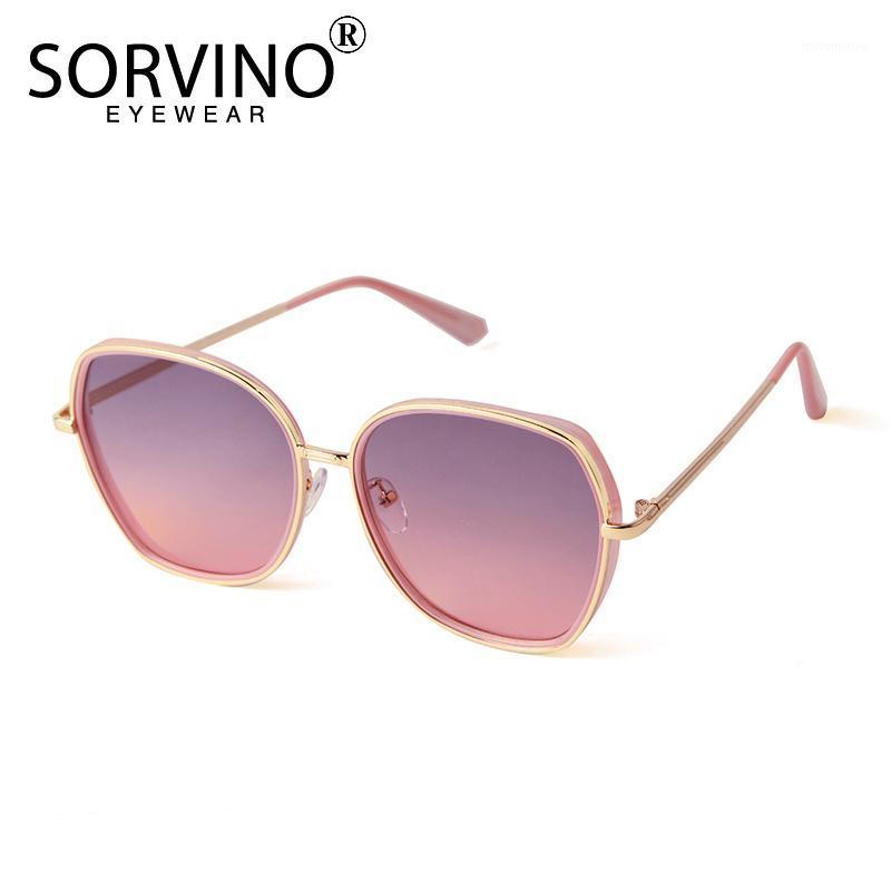 SORVINO Luxury Sunglasses For Women New Arrival 2020 Gradient Metal Sun Glasses UV400 Wholesale Oculos Feminino Brand Designer1 
SORVINO Luxury Sunglasses For Women New Arrival 2020 Gradient Metal Sun Glasses UV400 Wholesale Oculos Feminino Brand Designer1