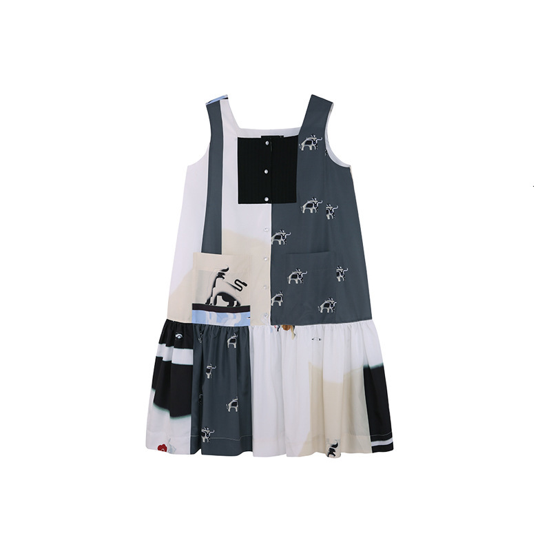 2021 New straps girl spring and summer retro-fashion French niche release fine hepburn style without sleeves sewing dress TXPI, Mixed
2021 New straps girl spring and summer retro-fashion French niche release fine hepburn style without sleeves sewing dress TXPI, Mixed