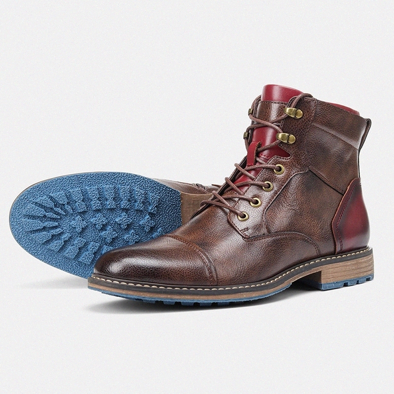 Men Boots Autumn Comfy Durable outsole Lace-up Fashion Shoes Men New Leather Casual Boots Men Brand design Men's Boots #Za2S
Men Boots Autumn Comfy Durable outsole Lace-up Fashion Shoes Men New Leather Casual Boots Men Brand design Men's Boots #Za2S