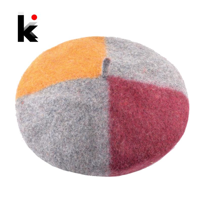 Autumn Winter Vintage Wool Beret Hats For Women Sweet Girls Patchwork Beanie Ladies New Fashion Streetwear Berets Caps Boina, Yellow red1
Autumn Winter Vintage Wool Beret Hats For Women Sweet Girls Patchwork Beanie Ladies New Fashion Streetwear Berets Caps Boina, Yellow red1