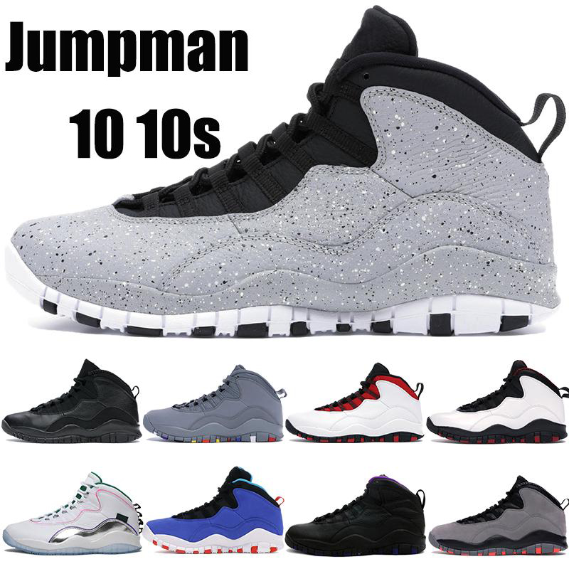 New Men 10 10s Basketball Shoes Jumpman Seattle Wings streel grey Powder Trainers Cool grey Drake OVO black white Tinker Chicago Sneakers
New Men 10 10s Basketball Shoes Jumpman Seattle Wings streel grey Powder Trainers Cool grey Drake OVO black white Tinker Chicago Sneakers