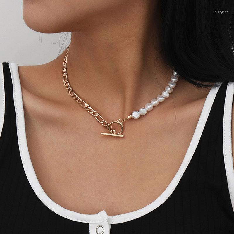 Chokers Vintage Temperament Baroque Pearl Thick Chain Choker Necklaces For Women Fashion Geometric Necklace Pendants Elegant Jewelry1
Chokers Vintage Temperament Baroque Pearl Thick Chain Choker Necklaces For Women Fashion Geometric Necklace Pendants Elegant Jewelry1