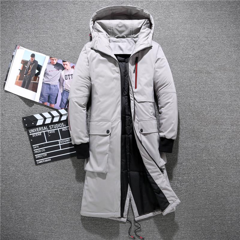 2020 Winter 90% White Duck Down Jacket Men Hooded Fashion High Quality Long Thicken Warm Down Coat Loose Overcoat Parkas, Black
2020 Winter 90% White Duck Down Jacket Men Hooded Fashion High Quality Long Thicken Warm Down Coat Loose Overcoat Parkas, Black