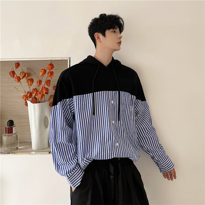 2021 Long-sleeve Male Shirt Spring New Amendment Contrast Design Fashion Stripe CMRP, Blue
2021 Long-sleeve Male Shirt Spring New Amendment Contrast Design Fashion Stripe CMRP, Blue