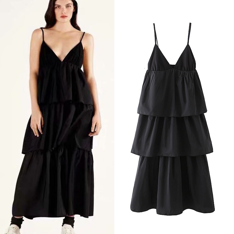 2021 New Summer Women Spaghetti Strap Cascading Ruffle Sexy Ladies Solid Elegant Girl Party Outfits 7qvs
2021 New Summer Women Spaghetti Strap Cascading Ruffle Sexy Ladies Solid Elegant Girl Party Outfits 7qvs