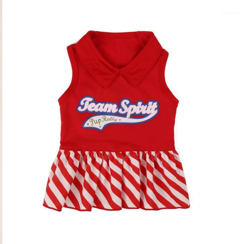 Pet Letter Print Dress Dog Striped Sleeveless Dress with Collar Spring Autumn Summer Pet Clothes1, Red
Pet Letter Print Dress Dog Striped Sleeveless Dress with Collar Spring Autumn Summer Pet Clothes1, Red