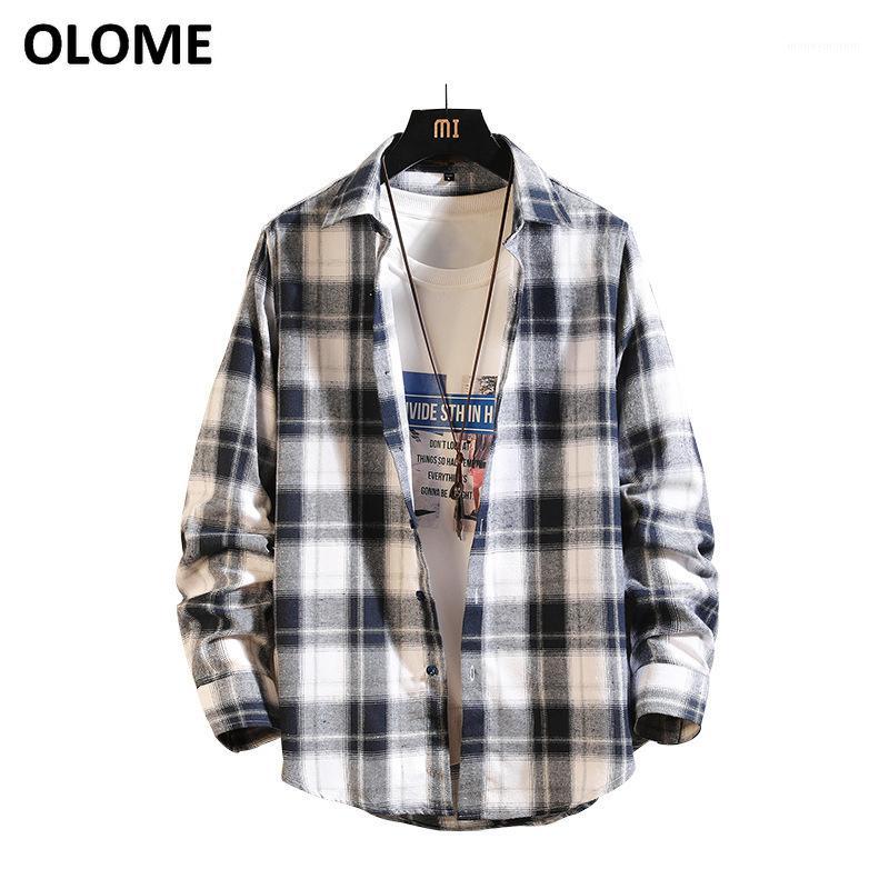 New 2019 Spring and Autumn Summer Casual Shirt Jacket Men's Long Sleeve Plaid Casual Shirt Young Popular Lapel Men's1, B07-1
New 2019 Spring and Autumn Summer Casual Shirt Jacket Men's Long Sleeve Plaid Casual Shirt Young Popular Lapel Men's1, B07-1