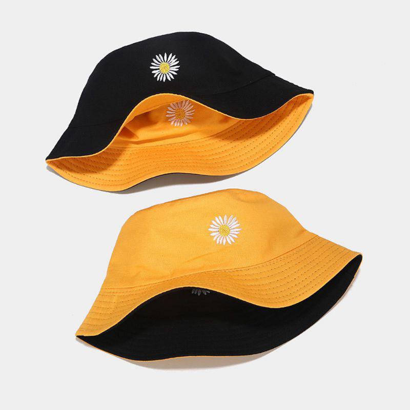 Daisy Fisherman Hat Woman Summer Sunshade Basin Hat Man Candy Color Flat Top Bucket Hats Outdoor Street Trend Double Faced Cap, 01
Daisy Fisherman Hat Woman Summer Sunshade Basin Hat Man Candy Color Flat Top Bucket Hats Outdoor Street Trend Double Faced Cap, 01