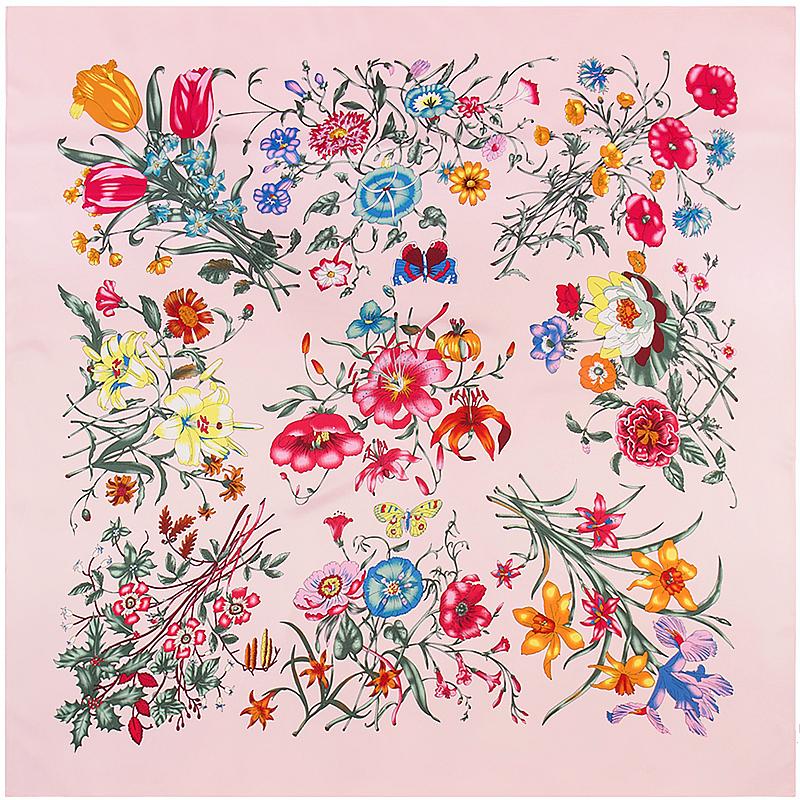 Scarves 130cm Women2021 Silk Scarf Twill Bandana Floral Print Turban Headband Large Hijab Square Shawl Beach Towel, Blue;gray
Scarves 130cm Women2021 Silk Scarf Twill Bandana Floral Print Turban Headband Large Hijab Square Shawl Beach Towel, Blue;gray