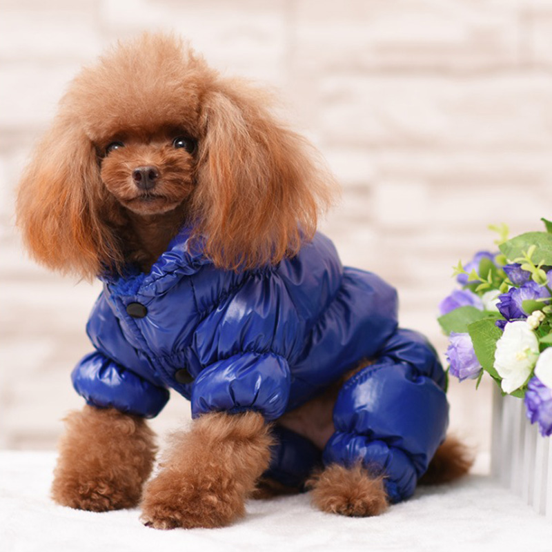 Warm Dog For French Bulldog Pug Chihuahua Yorkies Clothes Winter Pet Puppy Coat Jacket Dogs Pets Clothing Ropa Perro ottie