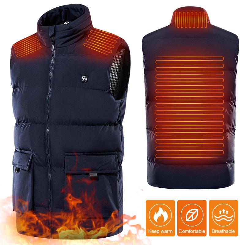 New USB Heated Vest 4 Heated Zones Portable Heating Warm Vest Electric Warm Water-Resistant for Men Women, Beige
New USB Heated Vest 4 Heated Zones Portable Heating Warm Vest Electric Warm Water-Resistant for Men Women, Beige