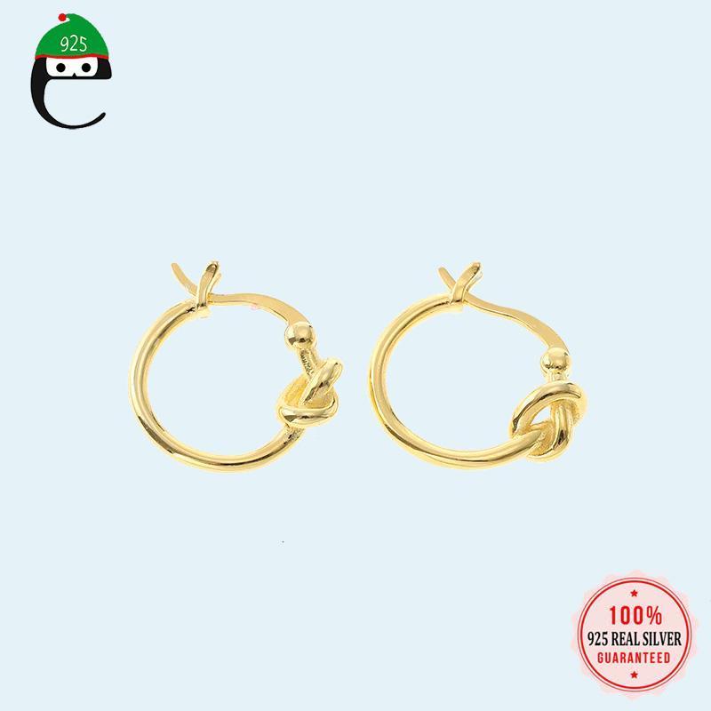 Trustdavis Minimalist Genuine 925 Sterling Silver Cute Sweet Knot Hoop Earrings For Women Sterling Silver Jewelry DS18041, Golden;silver
Trustdavis Minimalist Genuine 925 Sterling Silver Cute Sweet Knot Hoop Earrings For Women Sterling Silver Jewelry DS18041, Golden;silver
