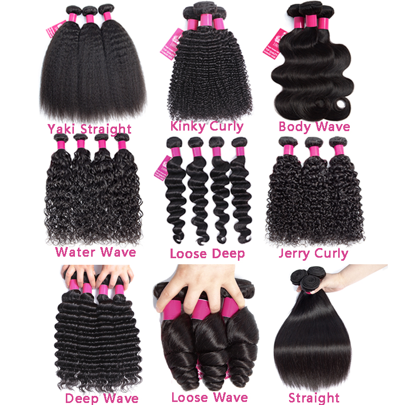 9A Brazilian Human Hair Bundles Straight Body Wave Deep Wave Kinky Curly Loose Wave 100% Brazilian Peruvian Malaysian Human Hair Weaves
9A Brazilian Human Hair Bundles Straight Body Wave Deep Wave Kinky Curly Loose Wave 100% Brazilian Peruvian Malaysian Human Hair Weaves