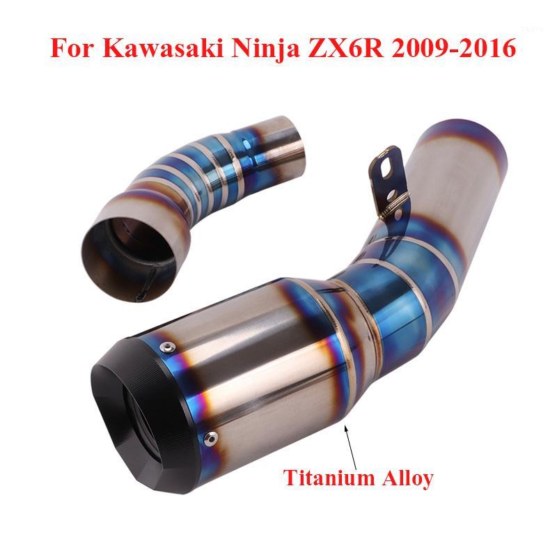For Ninja ZX-6R ZX636 2009-2016 Motorcycle Slip on Exhaust Tip Titanium Alloy Muffler Tail Tip Pipe1
For Ninja ZX-6R ZX636 2009-2016 Motorcycle Slip on Exhaust Tip Titanium Alloy Muffler Tail Tip Pipe1