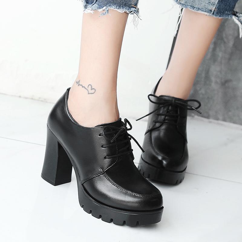 New 2020 Genuine Leather Women Ankle Boots Euro Style Punk Heels Platforms Shoes Square High Heels Fashion Motorcycle Boots1, Black
New 2020 Genuine Leather Women Ankle Boots Euro Style Punk Heels Platforms Shoes Square High Heels Fashion Motorcycle Boots1, Black