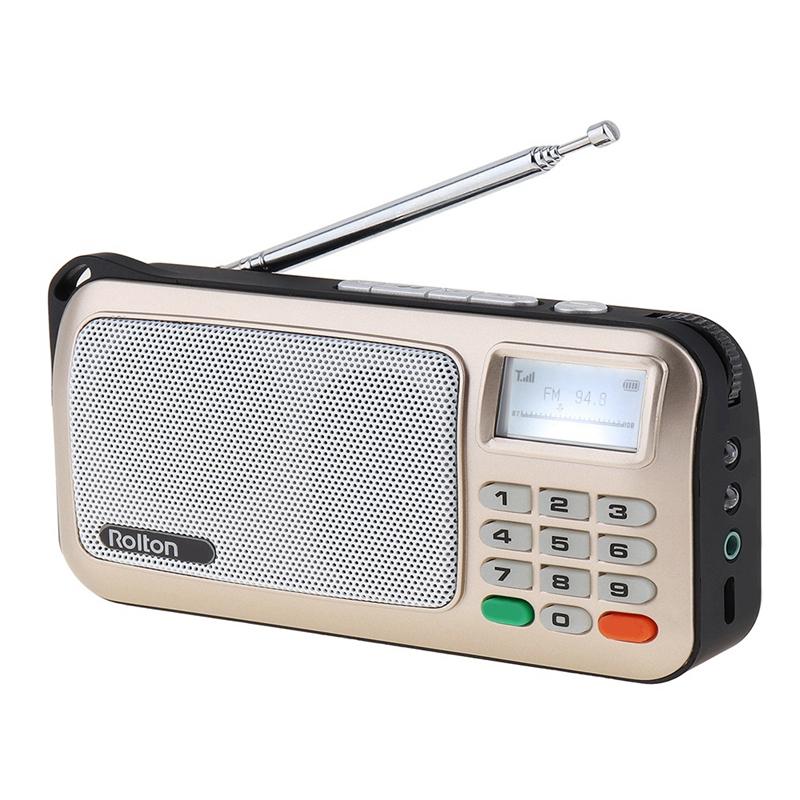 Rolton W505 Portable Radio Handheld Digital FM USB TF MP3 Player Speaker with LED Display Subwoofer MP3 Player/Torch Lamp
Rolton W505 Portable Radio Handheld Digital FM USB TF MP3 Player Speaker with LED Display Subwoofer MP3 Player/Torch Lamp