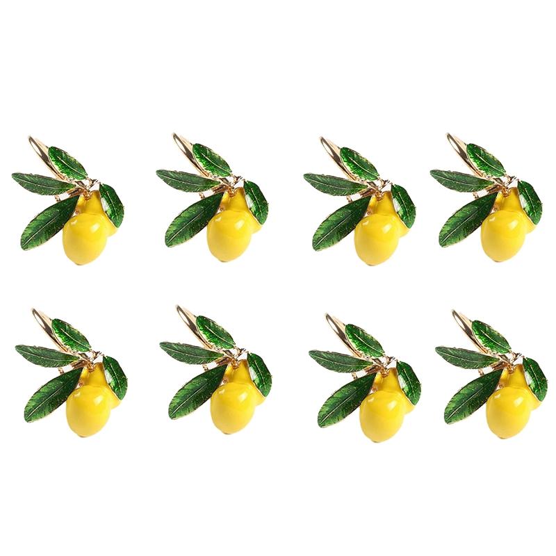 fruit Cherry Napkin Rings Wedding Napkin Holder Gold Buckle for Table Decor Parties Holiday Family Gathering
fruit Cherry Napkin Rings Wedding Napkin Holder Gold Buckle for Table Decor Parties Holiday Family Gathering