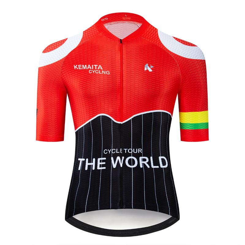 2020 New Pro Aero Cycling Jersey Lightweight MTB Race Fit Unisex Cycling Clothing Team Ciclismo Maillot, Red
2020 New Pro Aero Cycling Jersey Lightweight MTB Race Fit Unisex Cycling Clothing Team Ciclismo Maillot, Red