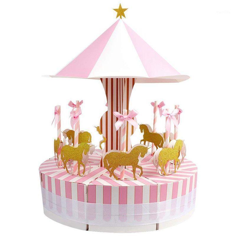 Practical Carousel Wedding Favor Boxes Candy Boxes Gifts Box for Wedding, Party, Baby Shower, Birthday Decoration, Pink 1 Set1
Practical Carousel Wedding Favor Boxes Candy Boxes Gifts Box for Wedding, Party, Baby Shower, Birthday Decoration, Pink 1 Set1