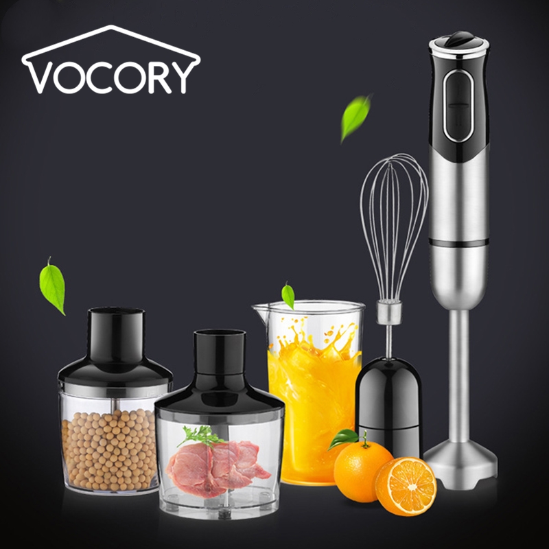 600ML Hand Blender 4 in 1 Portable immersion Blender for Kitchen Processor stick with Chopper Whisk Electric Juicer Mixer
600ML Hand Blender 4 in 1 Portable immersion Blender for Kitchen Processor stick with Chopper Whisk Electric Juicer Mixer