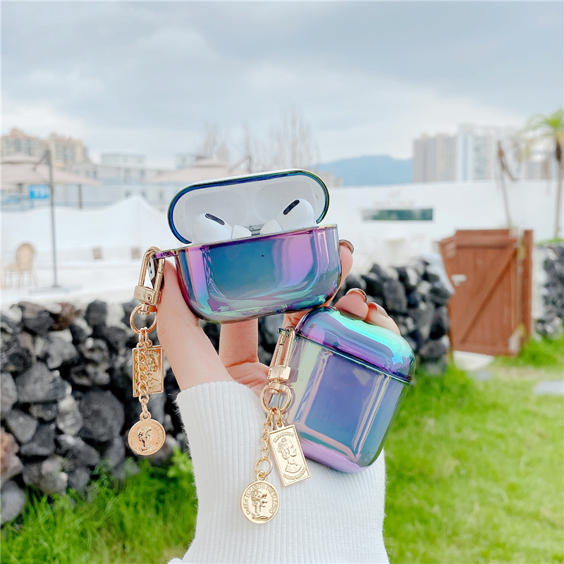 For AirPods Pro Case 3D Luxury Pearl Metal Keychain PC Hard Gradient Earphones Cover For Air Pods 1 2 Accessories, A for airpods 1/2
For AirPods Pro Case 3D Luxury Pearl Metal Keychain PC Hard Gradient Earphones Cover For Air Pods 1 2 Accessories, A for airpods 1/2