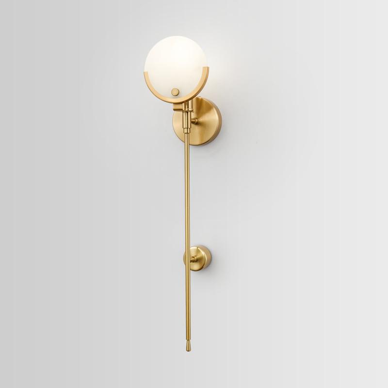 Modern Glass Ball Wall Lamp Sconce Led Bedroom Wall Light Fixture for Home Decor Nordic Foyer Living Room Corridor Luminaire E27
Modern Glass Ball Wall Lamp Sconce Led Bedroom Wall Light Fixture for Home Decor Nordic Foyer Living Room Corridor Luminaire E27