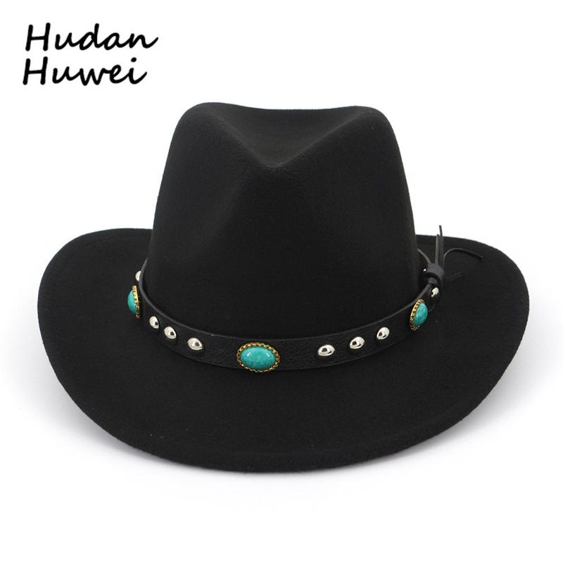 Bull Rider Jazz Fedora Sunhat Men Women Felt Hats Ribbon Band Western Cowboy Hat Black 6 Colors Trilby Bowler Hat for Unisex
Bull Rider Jazz Fedora Sunhat Men Women Felt Hats Ribbon Band Western Cowboy Hat Black 6 Colors Trilby Bowler Hat for Unisex
