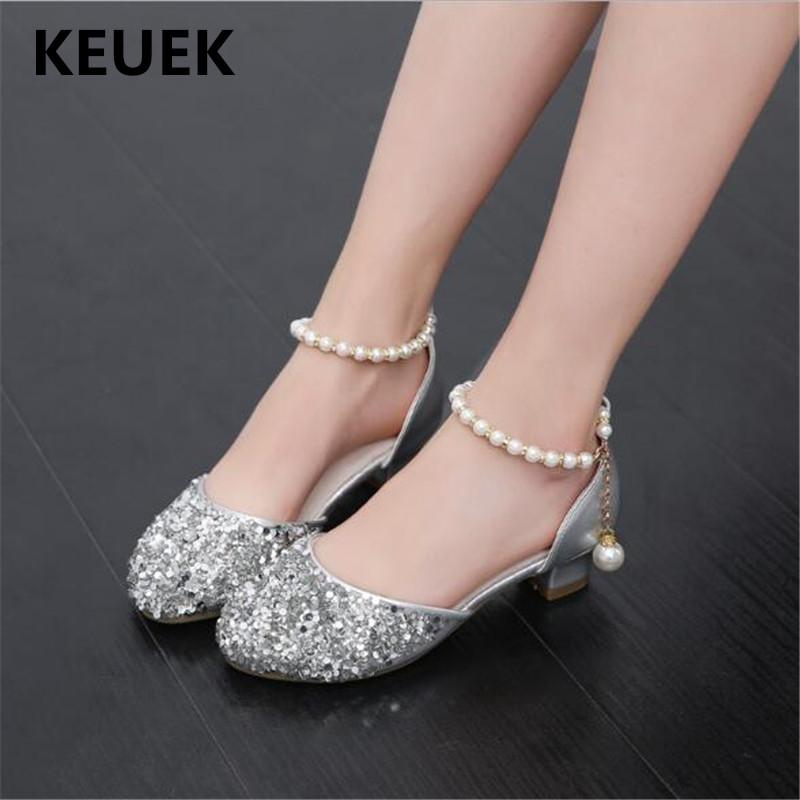 New Girls Princess Wedding Party Dance Shoes Children High-heeled Silver Performance Student Baby Crystal shoes Kids 02, 1822 silver
New Girls Princess Wedding Party Dance Shoes Children High-heeled Silver Performance Student Baby Crystal shoes Kids 02, 1822 silver