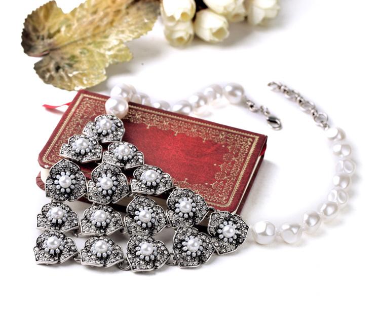 Summer Wedding Match Pearl Jewelry Factory Direct Sales Female Romantic Bead Chain Bib Statement Necklace For Women Gifts
Summer Wedding Match Pearl Jewelry Factory Direct Sales Female Romantic Bead Chain Bib Statement Necklace For Women Gifts