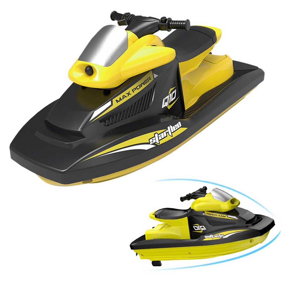 2.4G Radio Remote Control Boat High Speed Rowing 4 channels Dual Motor Rc Boat 30km Per Hour Toys For Kids Gift, Yellow
2.4G Radio Remote Control Boat High Speed Rowing 4 channels Dual Motor Rc Boat 30km Per Hour Toys For Kids Gift, Yellow